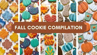 FALL COOKIES | A compilation of all of the fall cookies