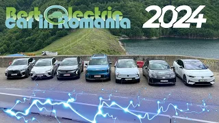 Test cu 7 mașini electrice, finaliste la Best Electric Car in Romania 2024