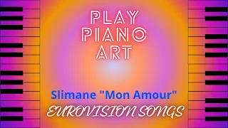 How to play Slimane "Mon Amour" _/__piano melody_/__