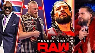 WWE Monday night Raw 24 Janauary 2022 full hd highlight show. monday night raw highlight.