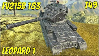 Leopard 1, T49 & FV215b 183 ● WoT Blitz