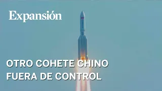 Los restos de un cohete chino fuera de control pone en alerta el espacio aéreo español