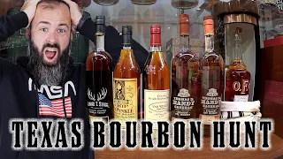 Texas Bourbon Hunting!  Found some really good bottles!