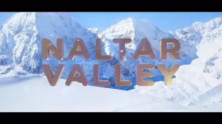 Skiing in scenic Naltar valley Gilgit. Gilgit-Baltistan, Pakistan