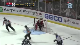 Full shootout April 4 2013 St. Louis Blues vs Chicago Blackhawks NHL Hockey