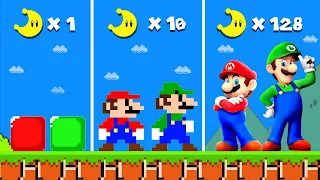 Mario vs Luigi. but Moons = More REALISTIC... | Game Animation