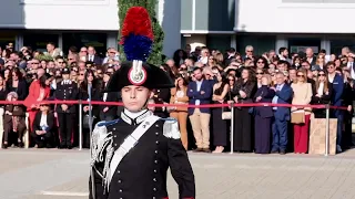 Giuramento individuale degli allievi del 10° corso triennale