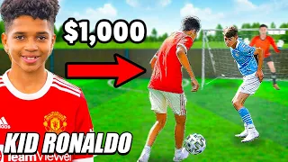 KID Ronaldo BEST Football Moments.. He is INSANE!