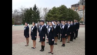 Смотр школьных церемониальных отрядов состоялся в Хабаровске