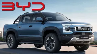 BYD Shark 2024: hybrid pickup truck. All details revealed