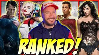 Every DCEU Hero Ranked! ...one last time!