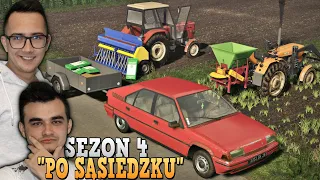 "Po Sąsiedzku"#17 [S4] WIOSNA W POLU!🔥 Nowa Dzierżawa 😱 Nawozy, Siew, Bronowanie 🌱 MafiaSolec