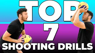 The Top 7 Basketball Shooting Drills 🏀  How To Shoot A Basketball Better!