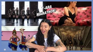 T-ARA (티아라) MV Marathon! DAY BY DAY/Sexy Love/Cry Cry/Bo Peep Bo Peep | REACTION!!