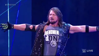 AJ Styles Entrance: Raw, December 27,2021