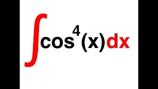 integration of cos^4(x)