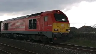 12/04/22 - Class 67 -  DB Cargo 67015 & TFW DVT 82226 - Holyhead to Cardiff Central