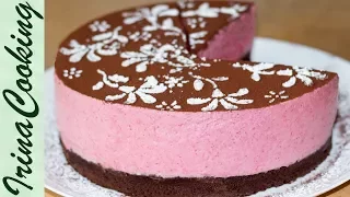 Постный Шоколадный ТОРТ с вишней Vegan Cherry & Chocolate Mousse Cake