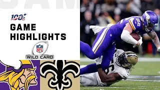 Vikings vs. Saints Wild Card Round Highlights | NFL 2019 Playoffs