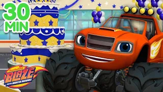 30 Minutes of Parties with Blaze and Friends! | Blaze and the Monster Machines