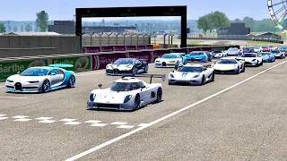 Ultima RS 2020 vs Hypercars - Le Mans 24h Circuit