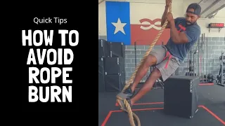 How to Do Rope Climbs Without Rope Burn