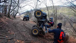 😱 Balancing On Two Wheels - Will It Roll Over❓Can Am Renegade❗️ ❗️