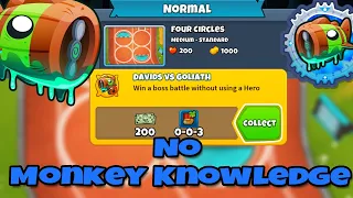 Bloonarius Normal Tutorial || No Monkey Knowledge + Achievement || Four Circles - BTD6