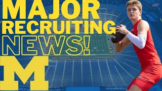 Elite QB Set To Visit Michigan's Spring Game & Harbaugh Names Coaches!