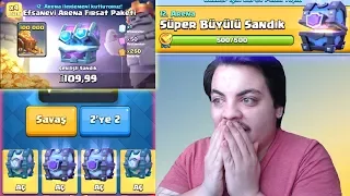 REKOR!! 13 AYDIR SANDIK BİRİKTİREN TAKİPÇİM Clash Royale