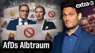 Das blaue Wundern: Demos gegen Rechts | extra 3 vom 08.02.2024  | NDR