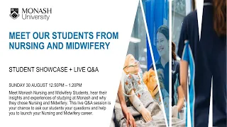 Meet our students from Nursing and Midwifery