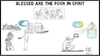 41 - Blessed are the poor in Spirit - Zac Poonen Illustrations