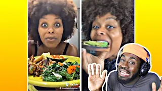 Reacting To Tabitha Brown Vegan Recipes