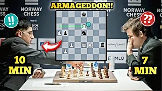 Vishy Anand Spots The BRILLIANT Winning Move Against Magnus!?😱|| Norway Chess 2022🏆