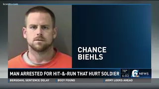 Man arrested for Hit-and-run that hurt soldier