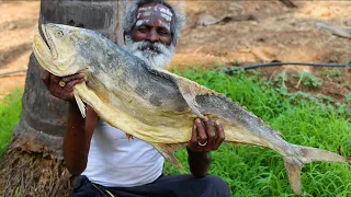 World Tasty DRY FISH gravy called Karuvattu Kulambu prepared by Daddy Arumugam