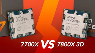 AMD 7800X3D vs 7700x - Speed VS 3D V-Cache