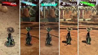 Rango | DS vs Wii vs Wii U vs PS3 vs XBOX 360 | Full Graphics Comparison