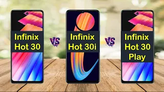 Infinix Hot 30 vs Infinix Hot 30i vs Infinix Hot 30 Play | Mobiles Only