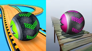 Going Balls, Rollance Adventure Balls, Coin Rush, Sandwich Runner All Levels Gameplay Android,iOS 4