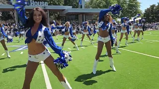 Dallas Cowboys Cheerleaders pregame performance Miller Lite House 8/12/23 vs Jacksonville Jaguars