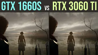 GTX 1660 Super vs RTX 3060 Ti test in 7 games