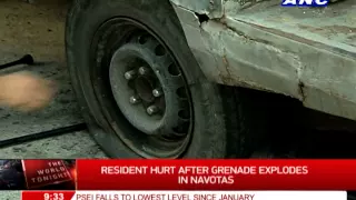 Resident hurt in Navotas grenade blast