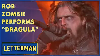 Rob Zombie Performs "Dragula" | Letterman