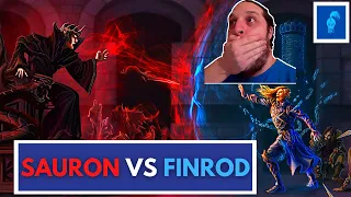 REACTING To Lord Of The Rings The Battle Of Sauron And Finrod Felagund