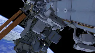 Expedition 64 - US Spacewalk 70 Animation - January 21, 2021