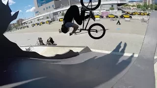 BMX STREET Барселона. Нас пытались ограбить. Город-скейтпарк.