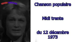 Claude François - Chanson populaire | Midi trente, du 12 décembre 1973