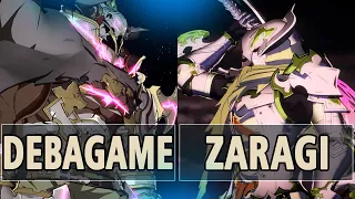 GBVSR: Debagame (Vaseraga) Vs Zaragi (Siegfried) | High Level Gameplay.